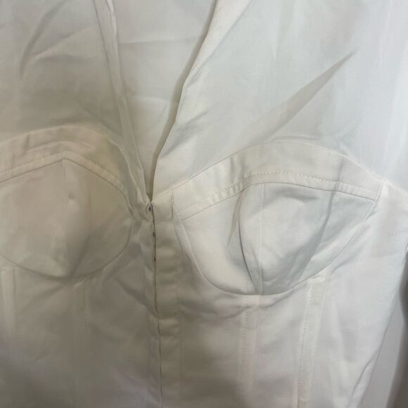 ASTR the Label JOREE COLLARED LONG SLEEVE CORSET TOP NWOT - Picture 10 of 10